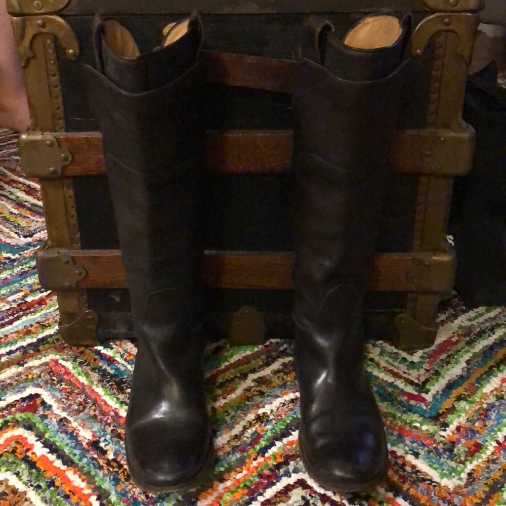 Frye, chocolate brown, riding boot, Sz. 7.5B